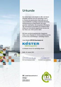 Membership certificate: Institure for Environment and Construction